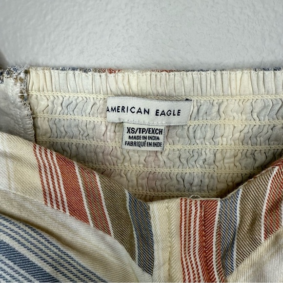 American Eagle Striped Cropped Bustier Tank – XS - Picture 2 of 5